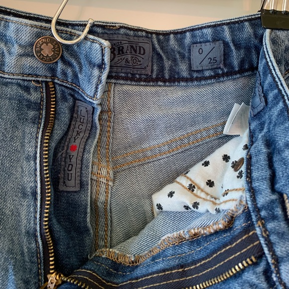 Lucky Brand Shorts high waisted size 25/0 Like new! - Picture 3 of 3